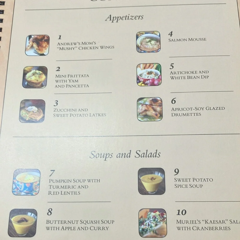 COOKBOOK ANGOT, LESSMAN,  HAPPY‎ HOLIDAYS COOKBOOK NEW
